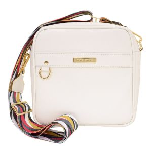 Bolsa Feminina Monica Sanches 3694 Rustic Bianco / Rustic Bianco