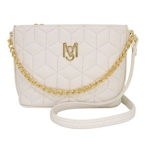 Bolsa Feminina Monica Sanches 3721 Rustic Bianco / Rustic Bianco