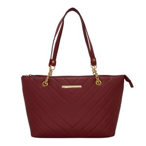 Bolsa Feminina Monica Sanches 3874 Canguru Merlot / Canguru Merlot